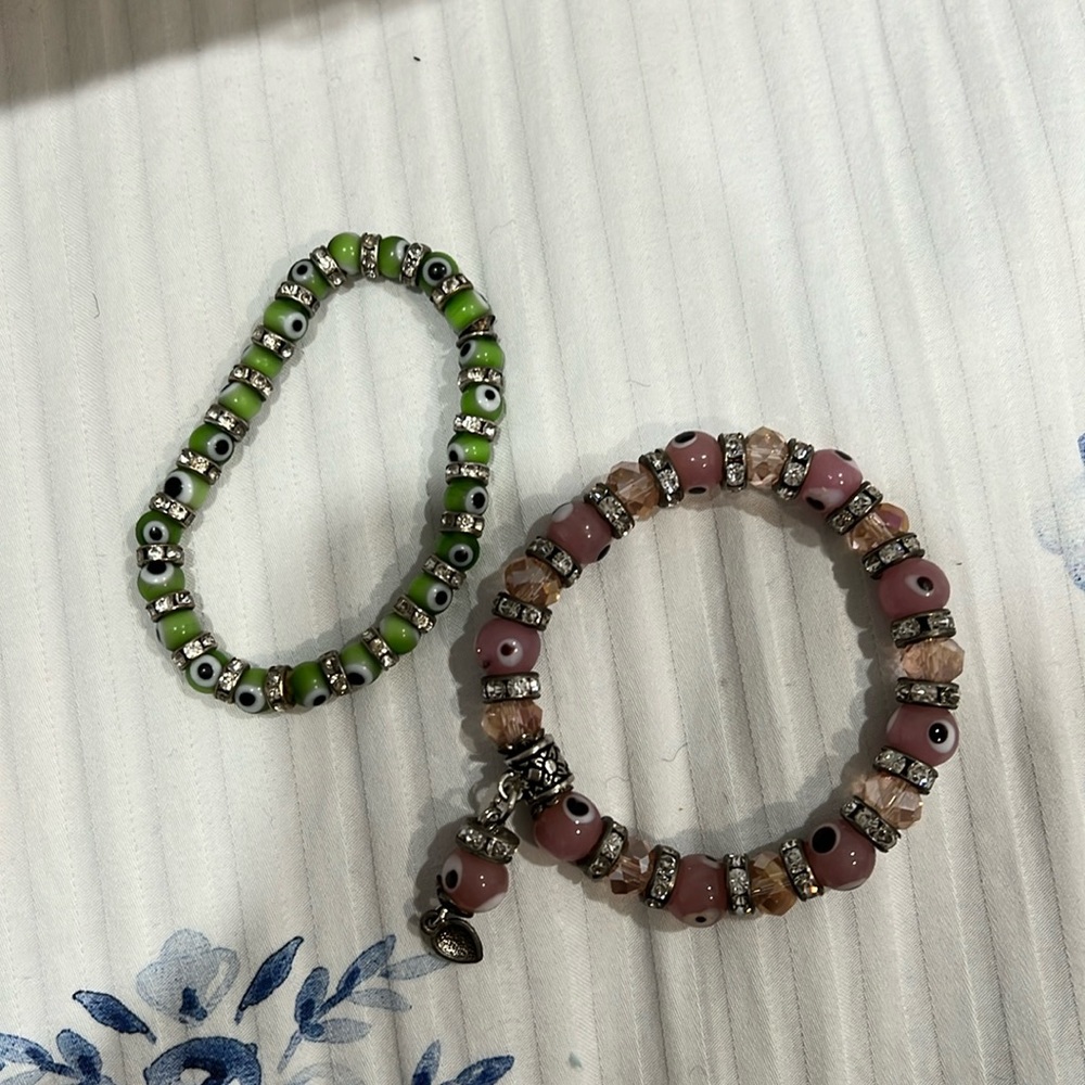 Evil eye bracelets